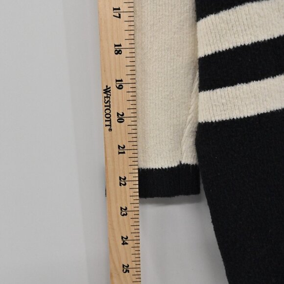 ANTHROPOLOGIE Sweater Womens Size XS ANGEL OF THE NORTH Cardigan Stripe Button - Picture 13 of 13